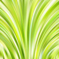 Colorful smooth light lines background Green white colors