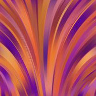 Colorful smooth light lines background Pink purple orange colors