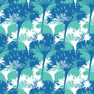 Seamless floral background pattern N21