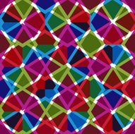 Geometric messy lined seamless pattern bright transparent vector N2