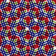 Geometric messy lined seamless pattern bright vector endless N5