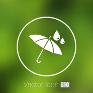 waterproof icon water proof vector symbol umbrella