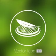 icon fabric button isolated soft white symbol luxury upholstery