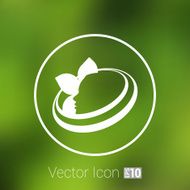 beauty icon skin care health vector design spa