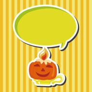 Halloween pumpkin theme elements N6