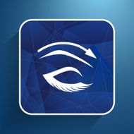 eyelash pinching eye makeup isolated glamour cosmetic fashion N2