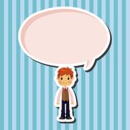 boy man cartoon theme elements N74