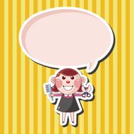 hair designer theme elements N3