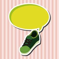 shoe style theme elements vector eps N22