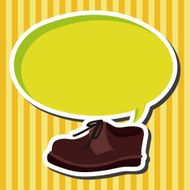 shoe style theme elements vector eps N24