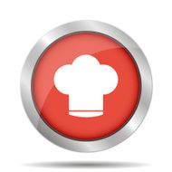 Chef cap vector icon N5