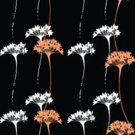 Seamless floral background pattern N32
