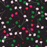Seamless floral background pattern N38