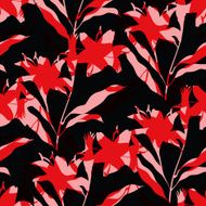 Seamless floral background pattern N39