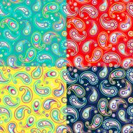 Modern paisleys