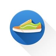 Sport shoe icon