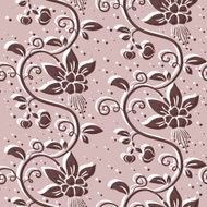 Abstract seamless floral pattern N11