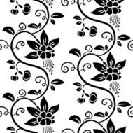 Abstract seamless floral pattern N14