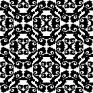 Abstract seamless floral pattern N18