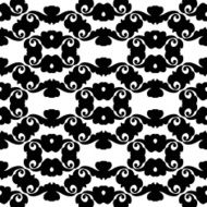 Abstract seamless floral pattern N19