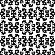 Abstract seamless floral pattern N22