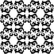 Abstract seamless floral pattern N23