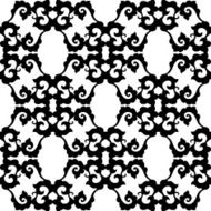 Abstract seamless floral pattern N24