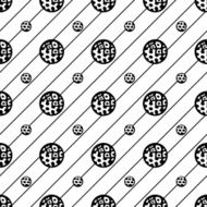 Vector seamless pattern Abstract texture Repeating