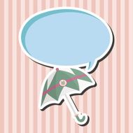 Umbrella theme elements vector eps N41