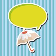 Umbrella theme elements vector eps N46