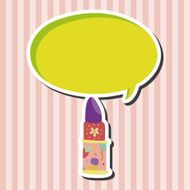 lipstick theme elements vector eps N9