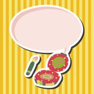 eye liner and eyeshadow theme elements vector eps N8