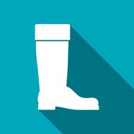 boot vector icon N12