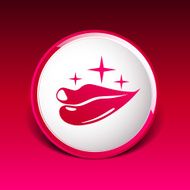 kiss lipstick women gloss sensuality icon makeup girl N4