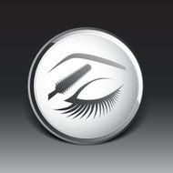 eye closeup mascara model female fashion girl look N3