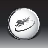 False lashes isolated eyelash fake eye woman up girl close N4