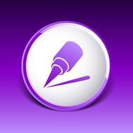eyeliner brush icon pencil makeup girl fashion N4