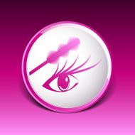 Illustration brushes mascara brush makeup eye eyelash N4