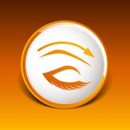 eyelash pinching eye makeup isolated glamour cosmetic fashion N4