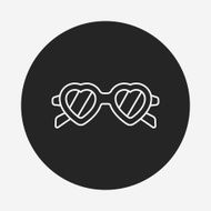 glasses line icon N6
