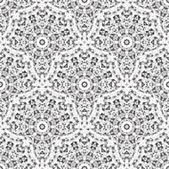 Abstract Seamless Geometric Vector Pattern