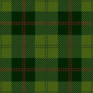 Green Seamless Tartan Plaid Design