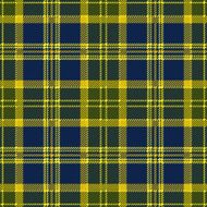 Blue Tartan Plaid Seamless Design