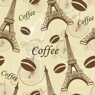 seamless pattern Paris N3