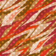 Seamless pattern abstract polka dot retro background