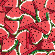 Watermelon repeat pattern