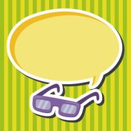 glasses theme elements vector eps N14