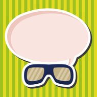 glasses theme elements vector eps N17