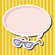 glasses theme elements vector eps N18