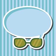 glasses theme elements vector eps N19